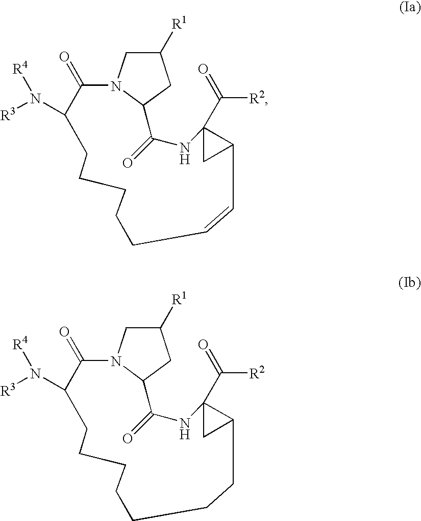 Novel Macrocyclic Inhibitors of Hepatitis C Virus Replication