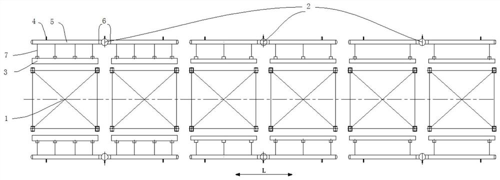 Novel centralized blowdown device