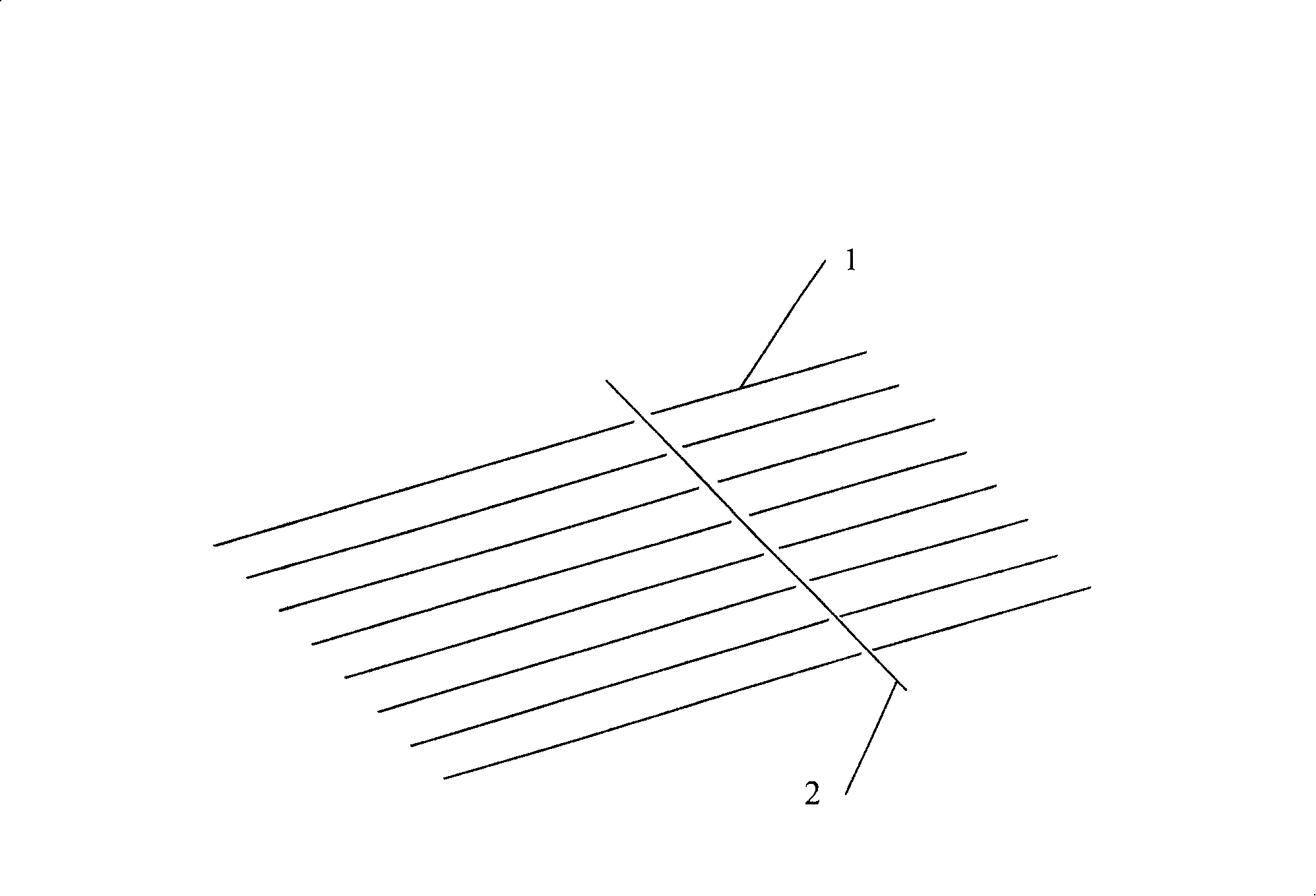 Perspective latent image of anopisthographic printing