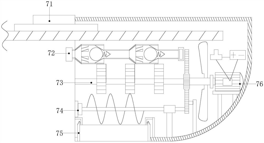 Wood grinding and polishing device for assisting wood spraying