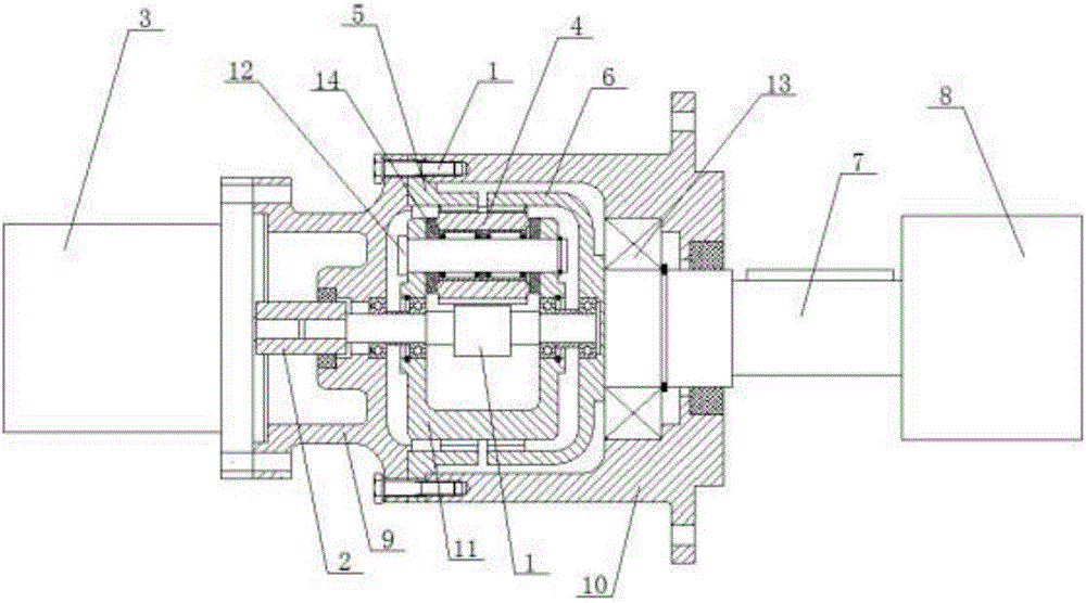 Speed reducer for solar thermal electric power generation