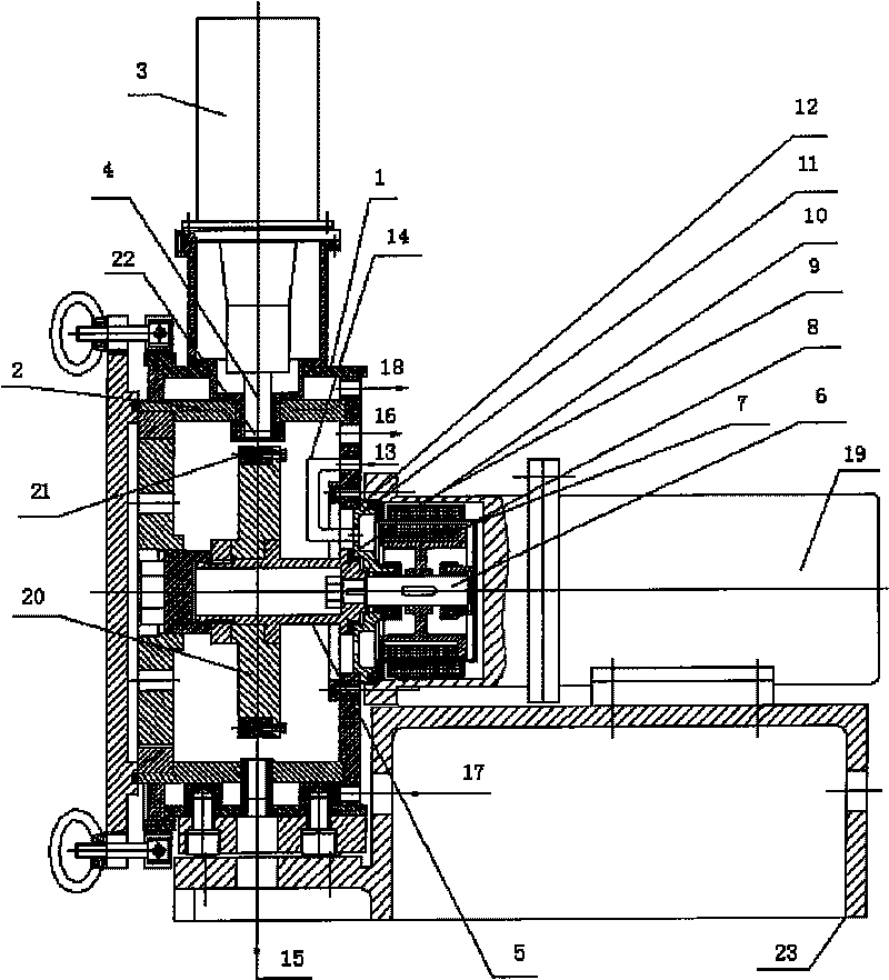 Liquid-solid two-phase current scouring and cavitation composite abrasion test machine