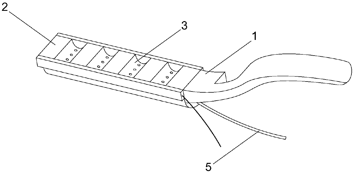 Vibrating liver forceps