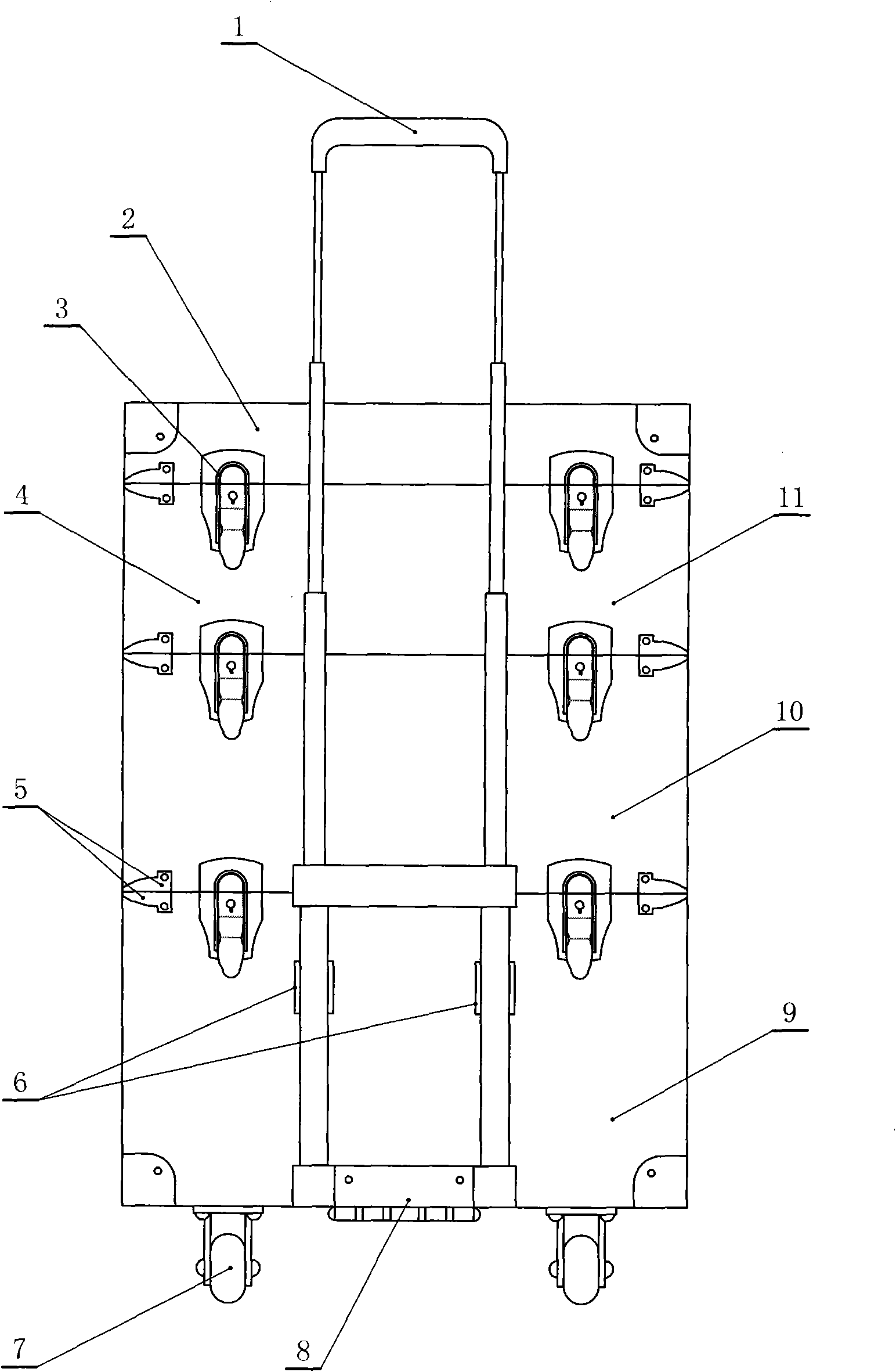 Portable liquid sampling box