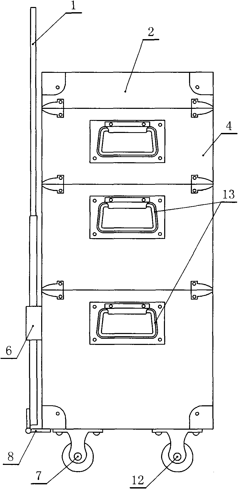 Portable liquid sampling box