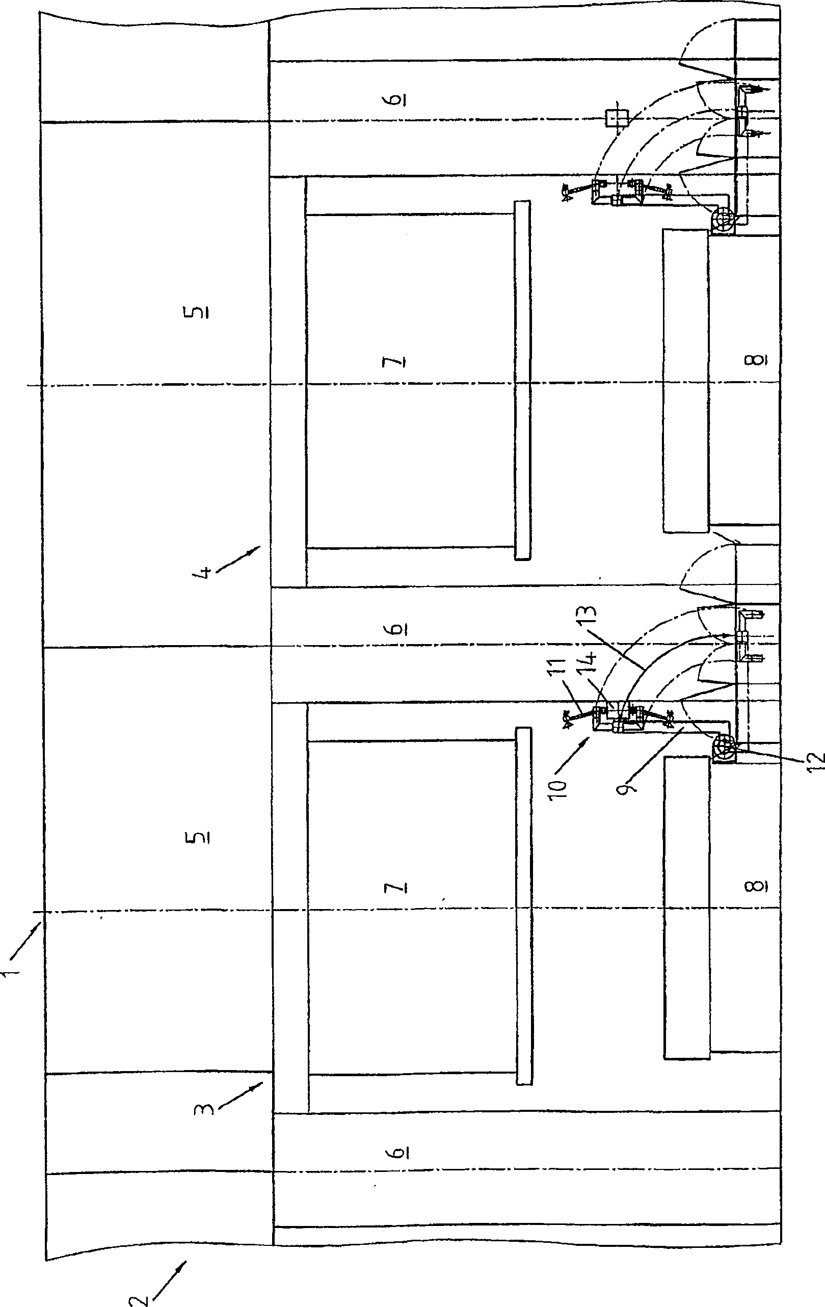 Automatic tool change device