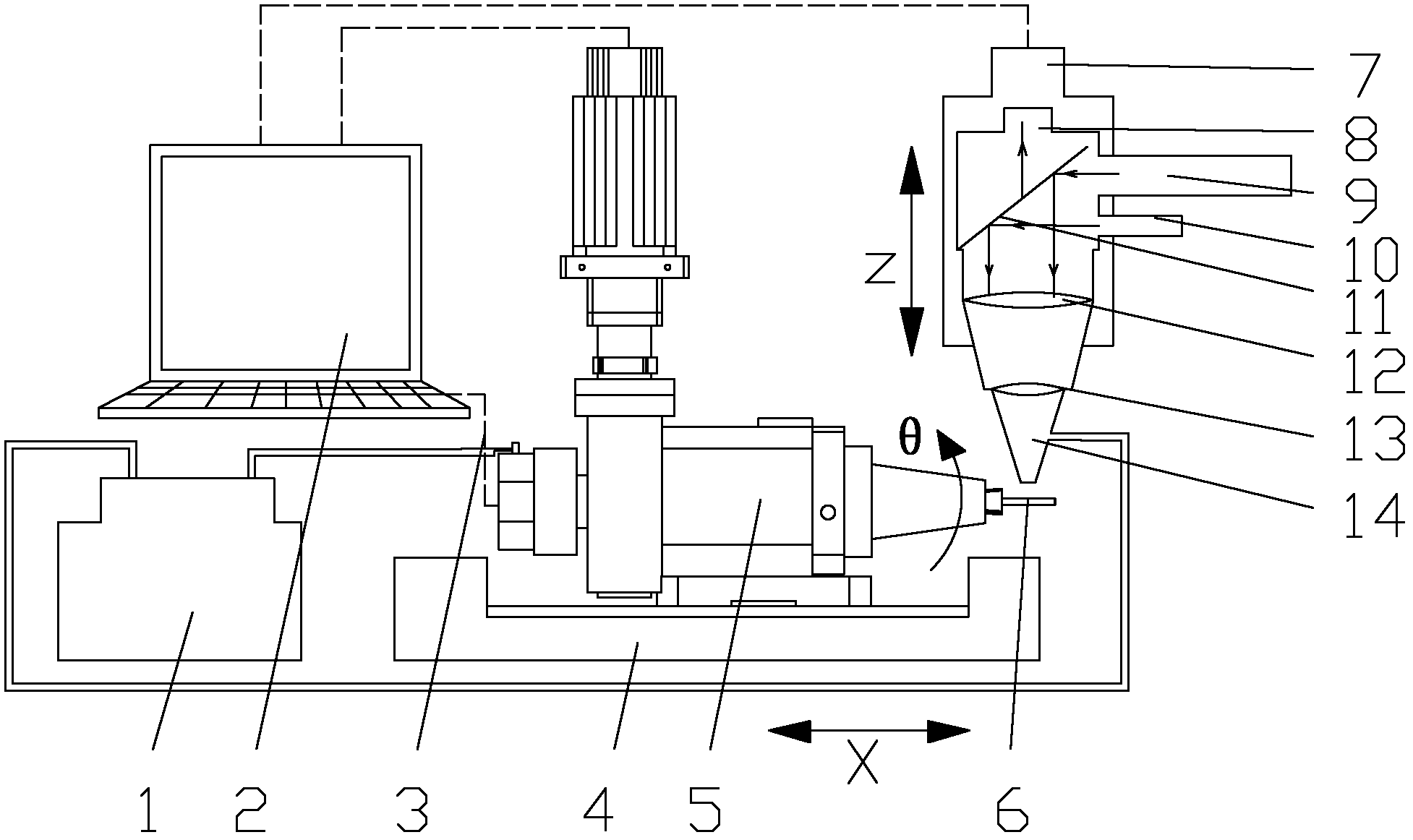 Laser processing equipment for thin-wall pipes