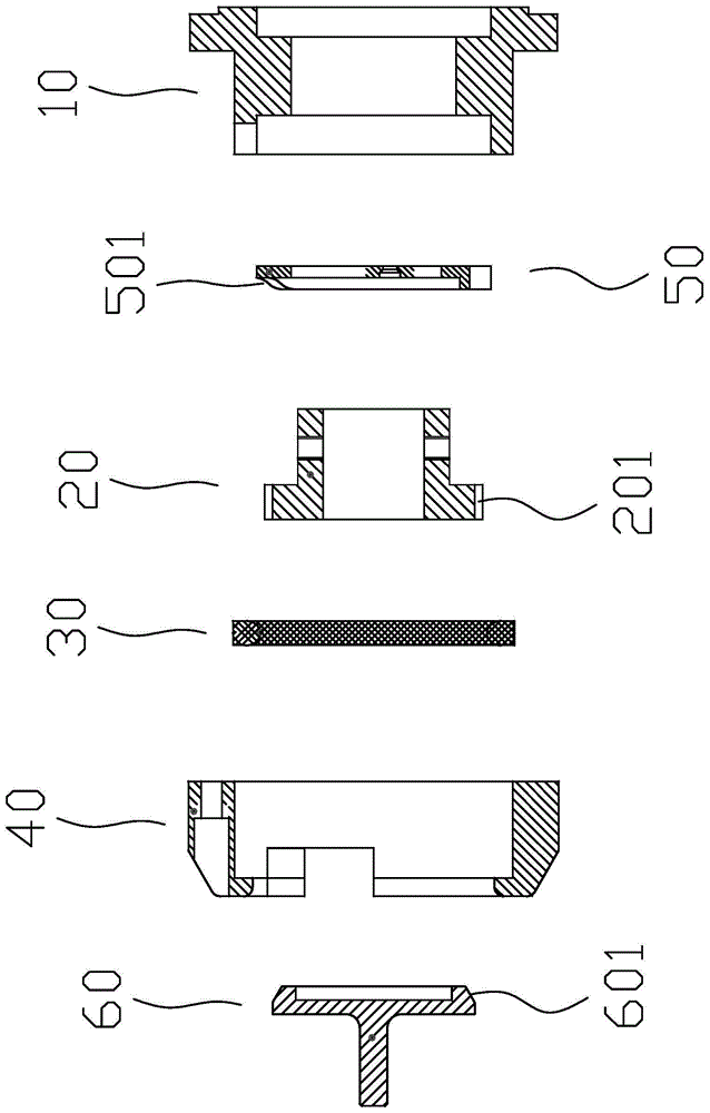 A device that can realize automatic chamfering of optical fiber ferrule