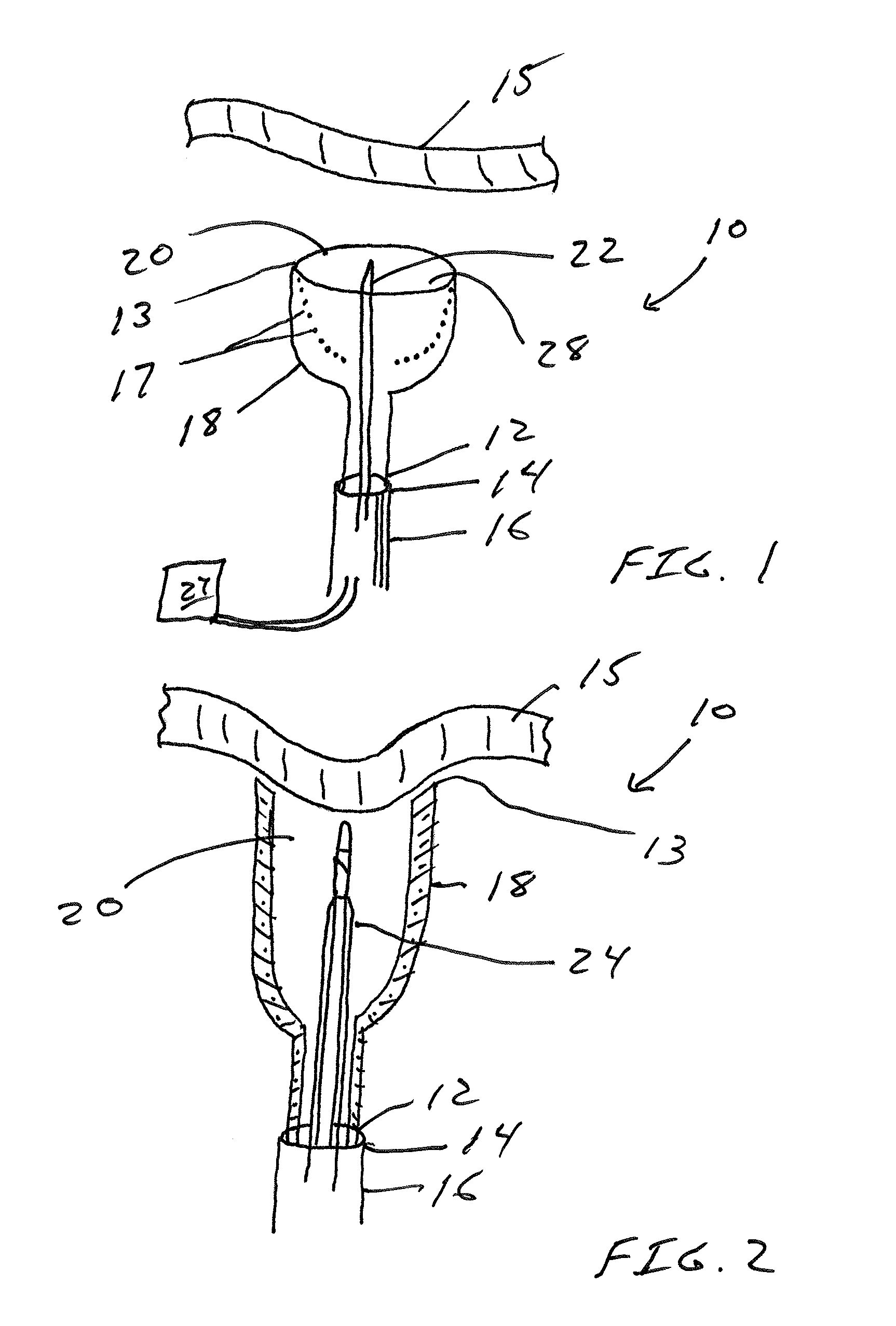 Safe tissue puncture device