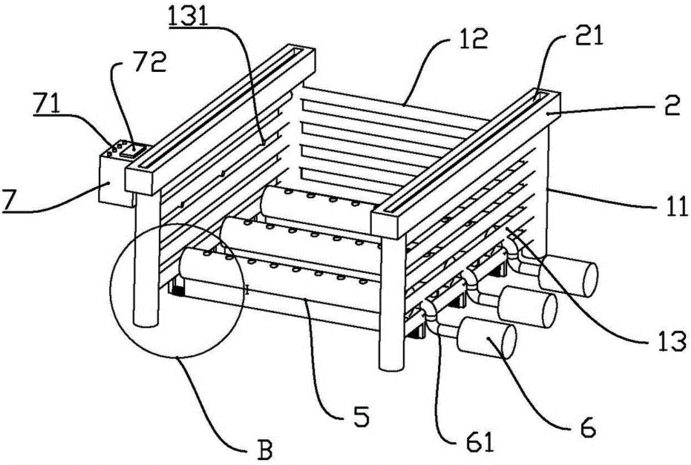 Pigsty for improving weight loss of pigs and enhancing pork taste