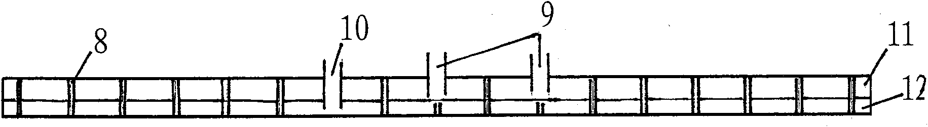 Retractable concrete arch and anchor rod combined support system and construction method