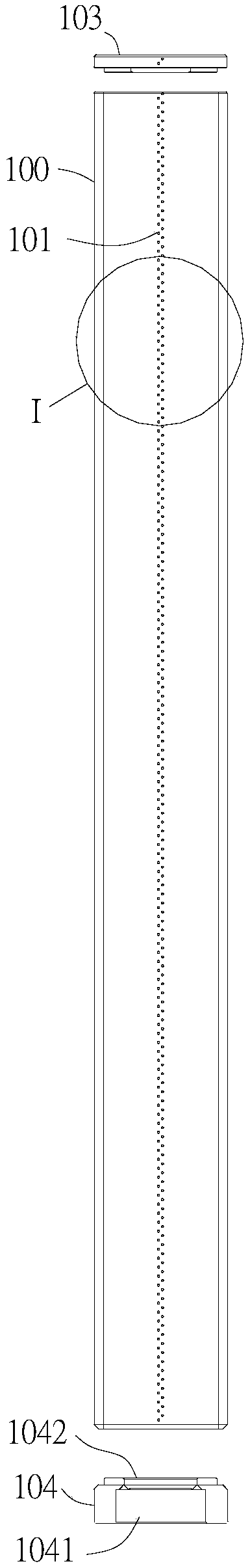 An electroplating device