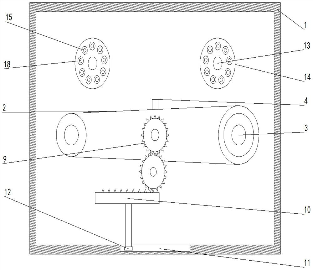 Device capable of selecting iron slag with high iron concentration from pile of iron slag