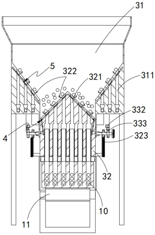 An automatic packaging production line for emulsified explosive rods