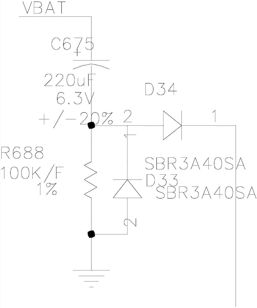 Adjustable and non-resettable automatic outage circuit and method thereof