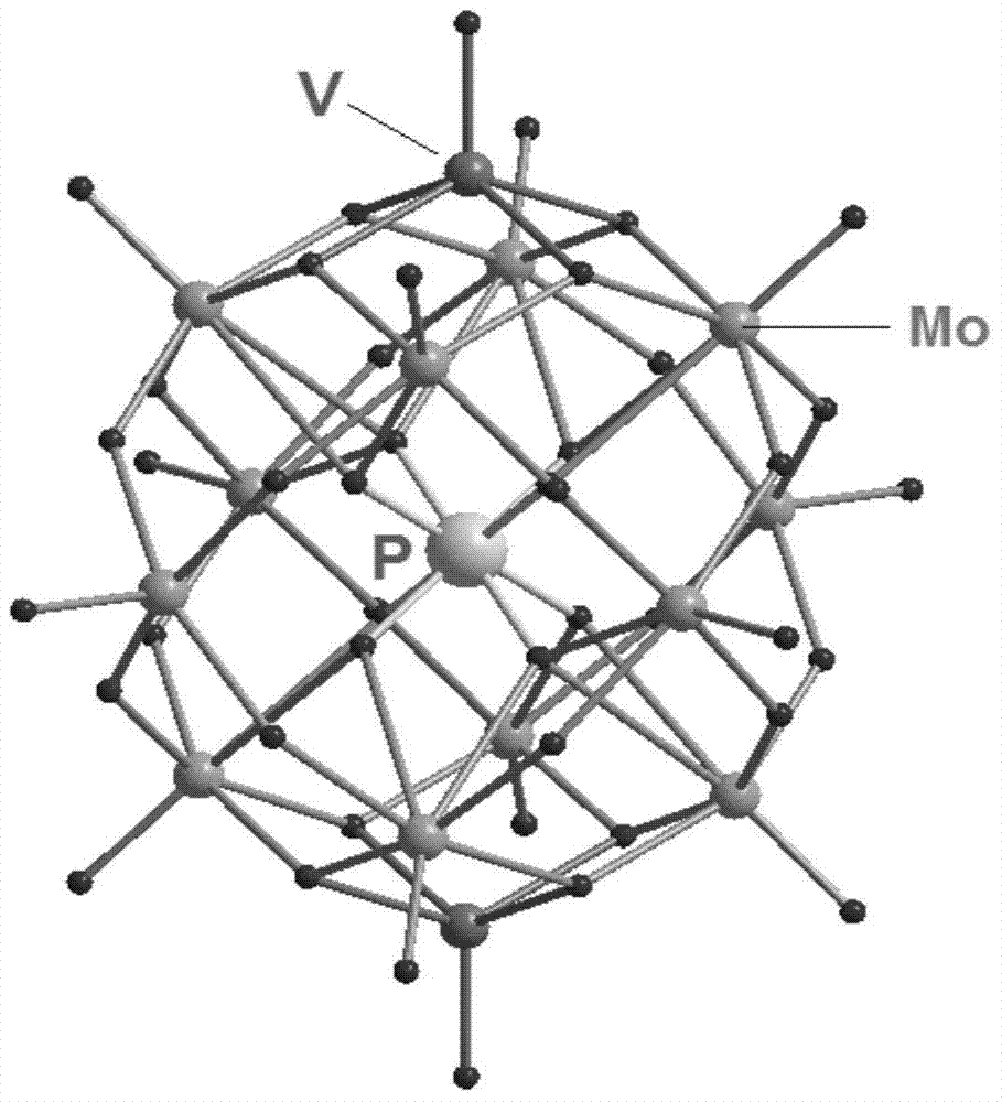 Organic-inorganic hybrid polyoxomolybdate crystal material and preparation method thereof