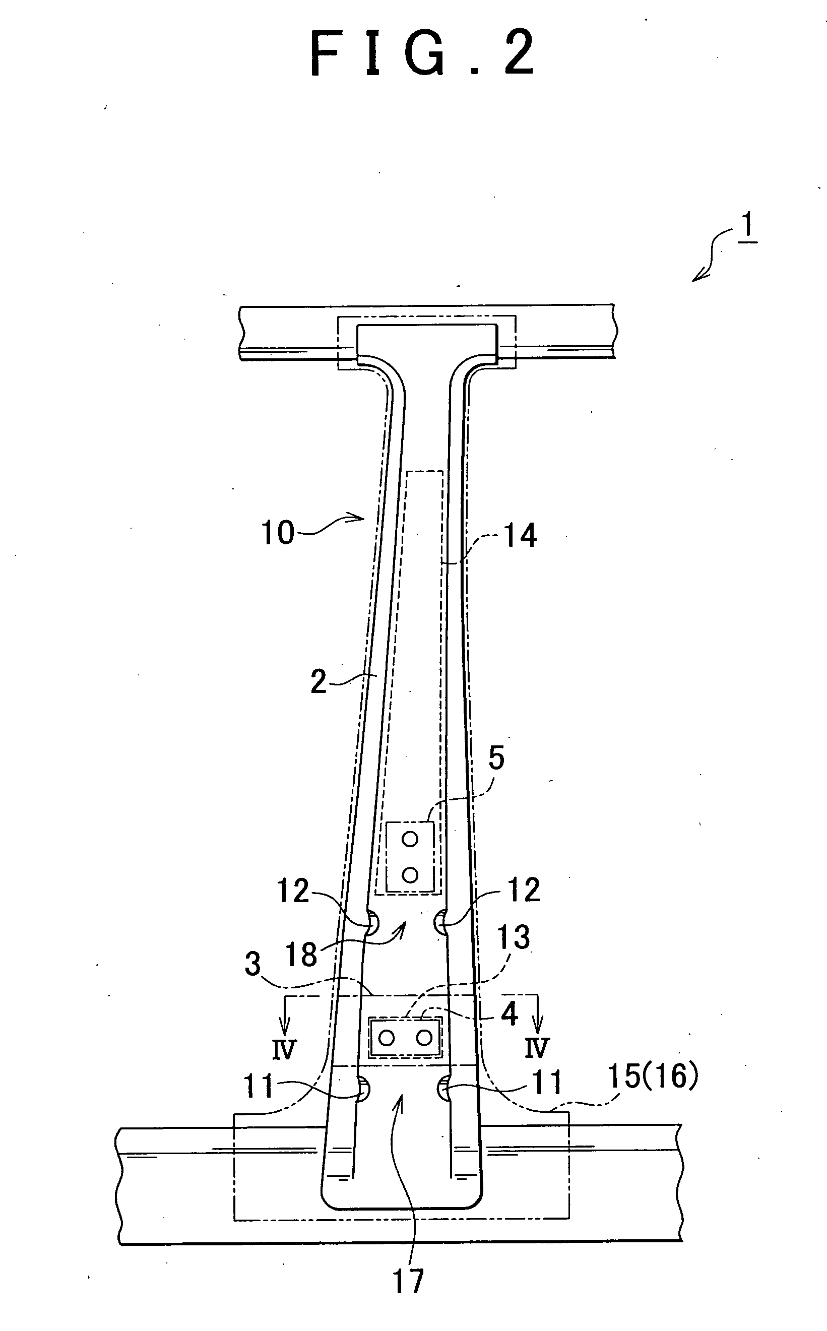 Pillar structure of vehicle and method for manufacturing the same