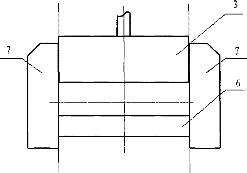 Novel energy-saving weight device of large internal mixer