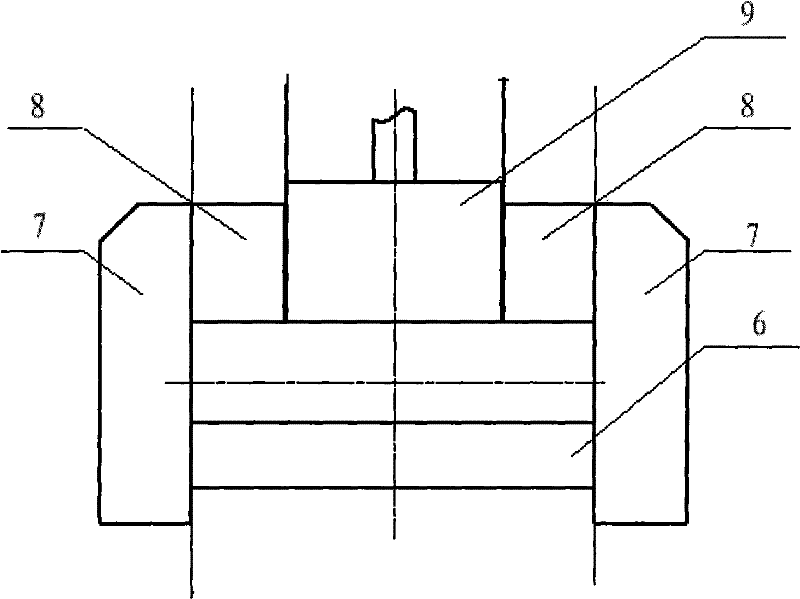 Novel energy-saving weight device of large internal mixer