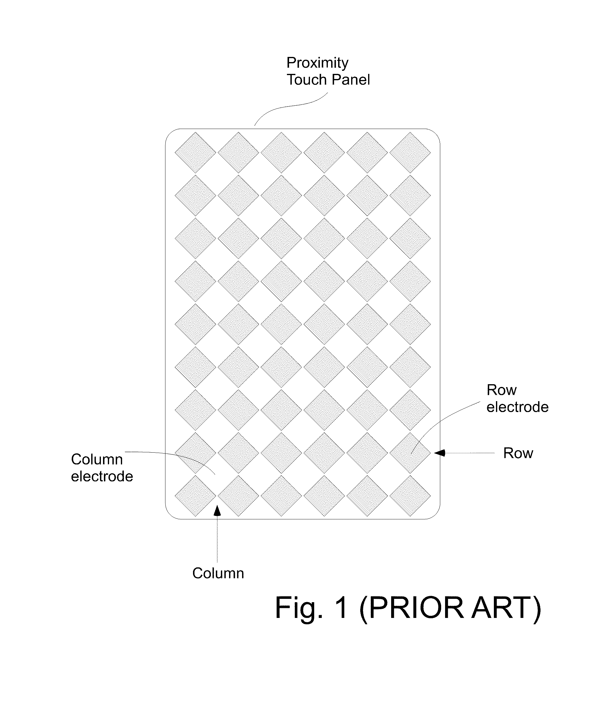 Capacitive proximity tactile sensor