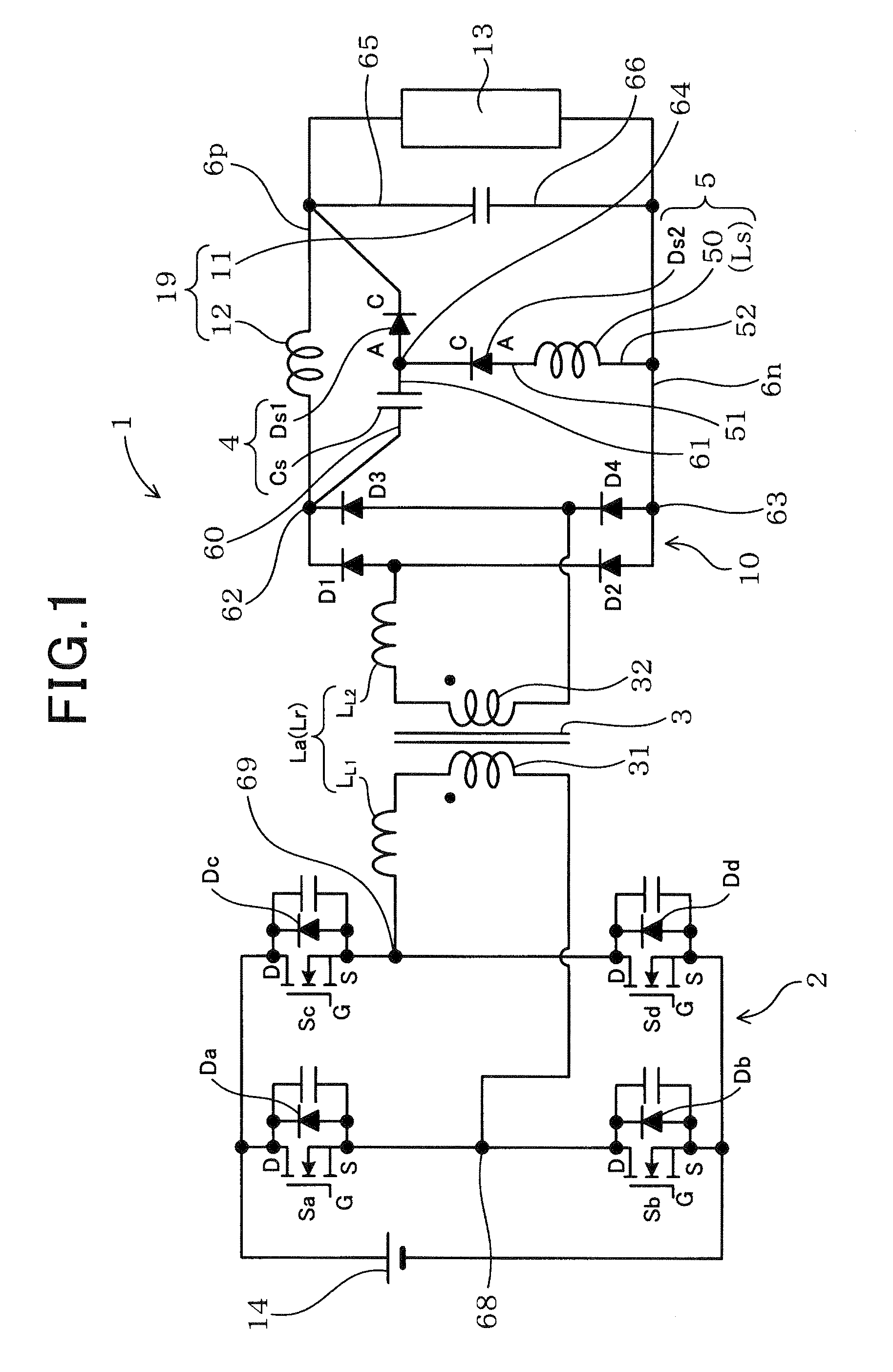 Switching power supply device