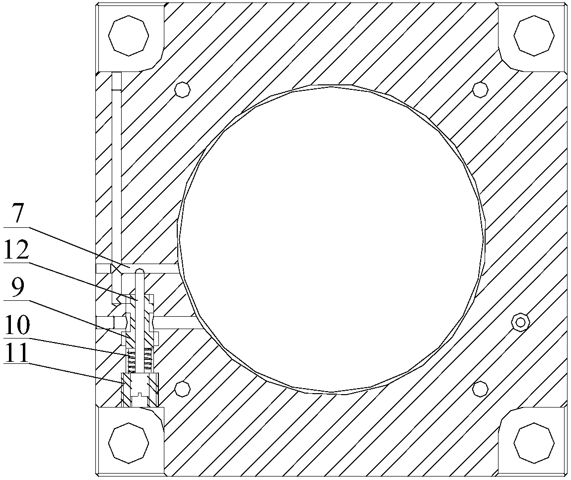 Adjustable passive hydraulic oil cylinder