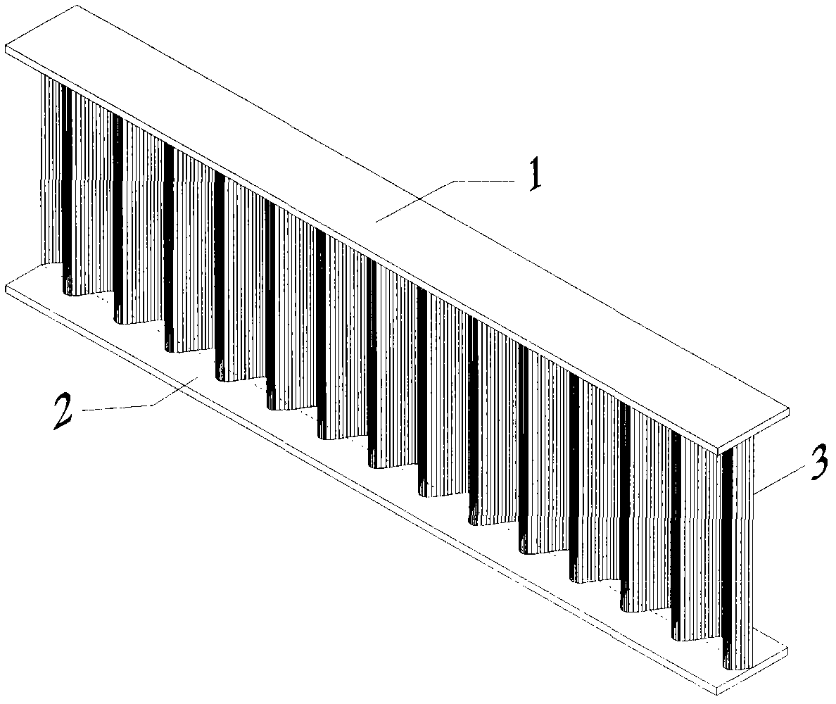 Closed metal support structure and construction method thereof