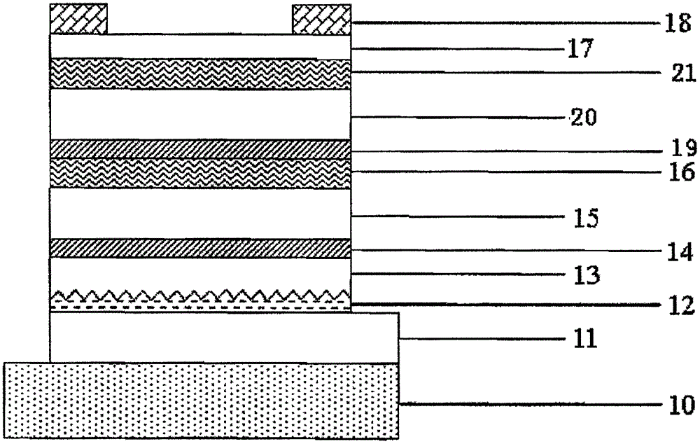 Composite back-reflective metal electrode for thin film solar cell, preparation method and application thereof