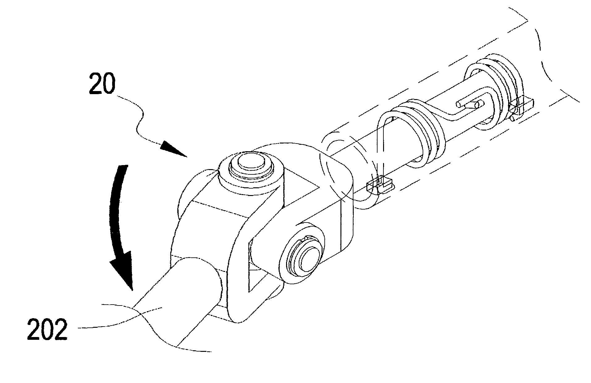 Adapter device of tandem bicycle