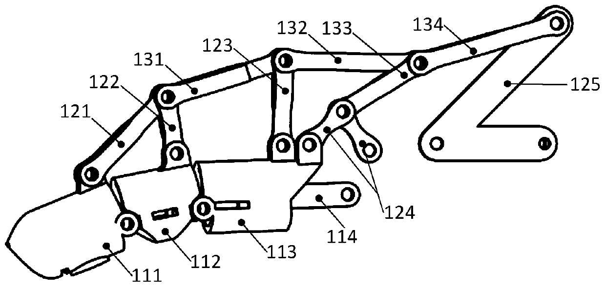 Multi-sensor closed-chain cascade-type hand prosthesis based on myoelectric control