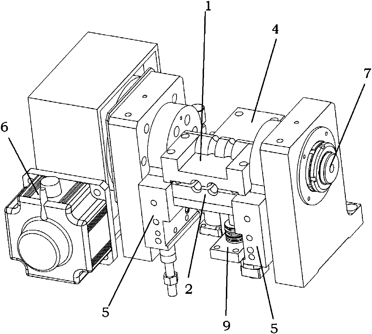 U-shaped pipe bending mechanism