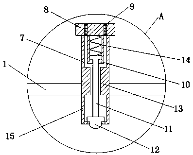 Gas-liquid separation device used for chemical industry