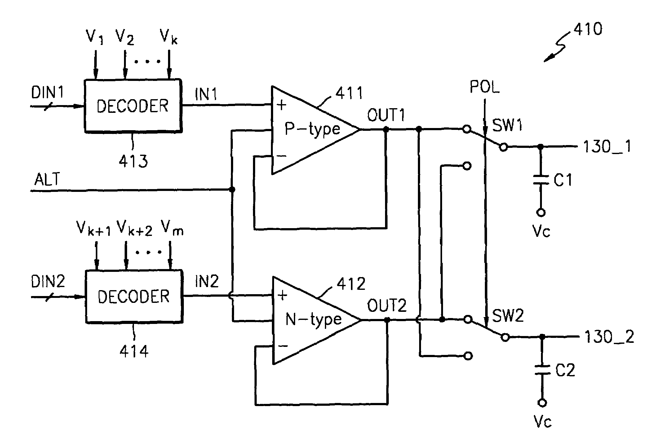 Method and apparatus for driving a thin film transistor liquid crystal display