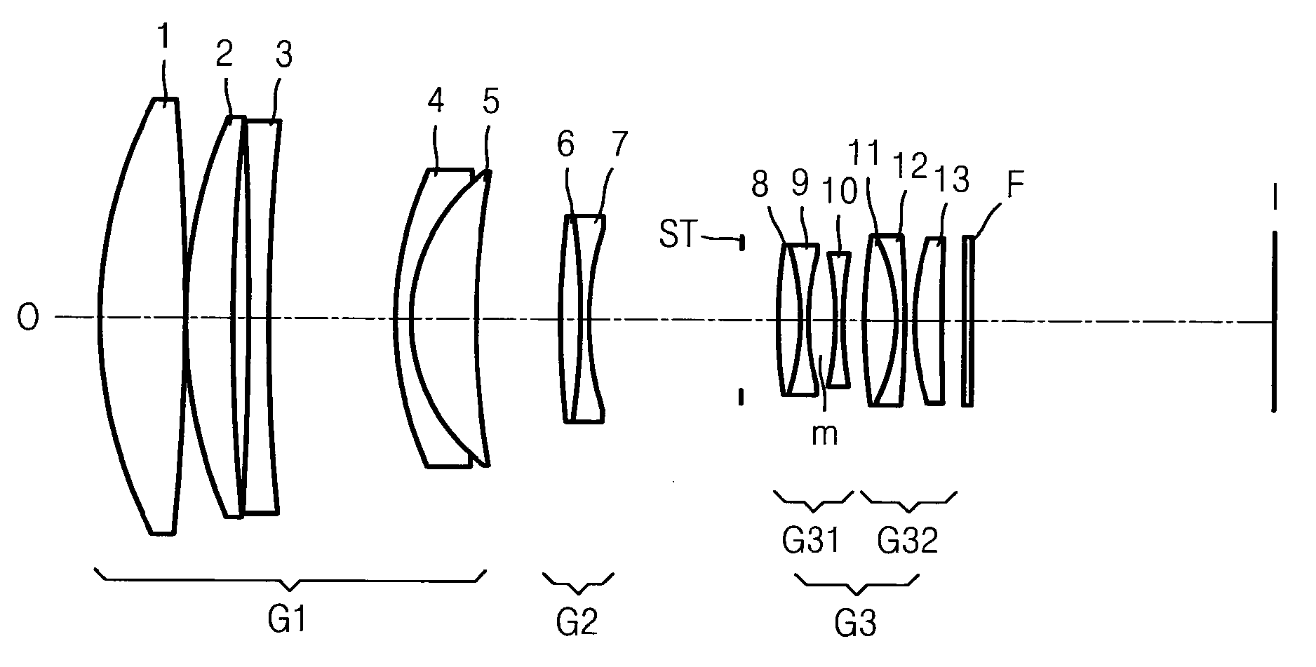 Telephoto lens system and photographing device including the same