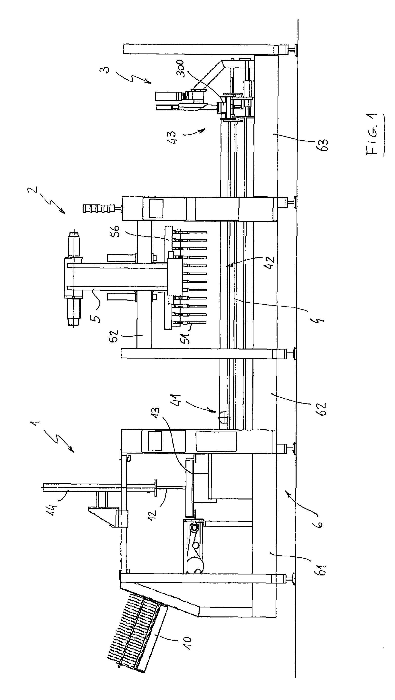 Machine for cartoning products