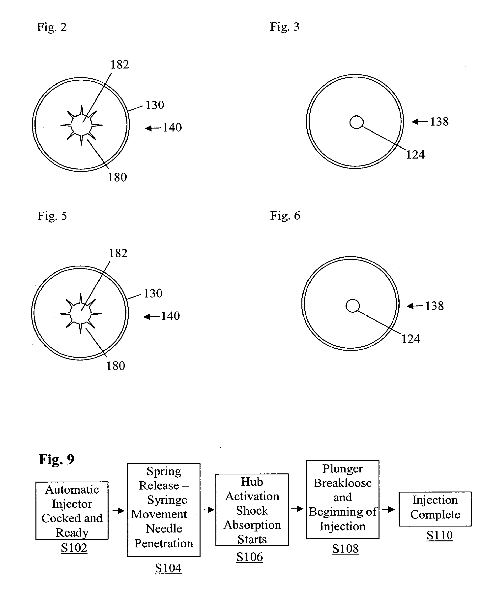 Shock absorber for automatic injector