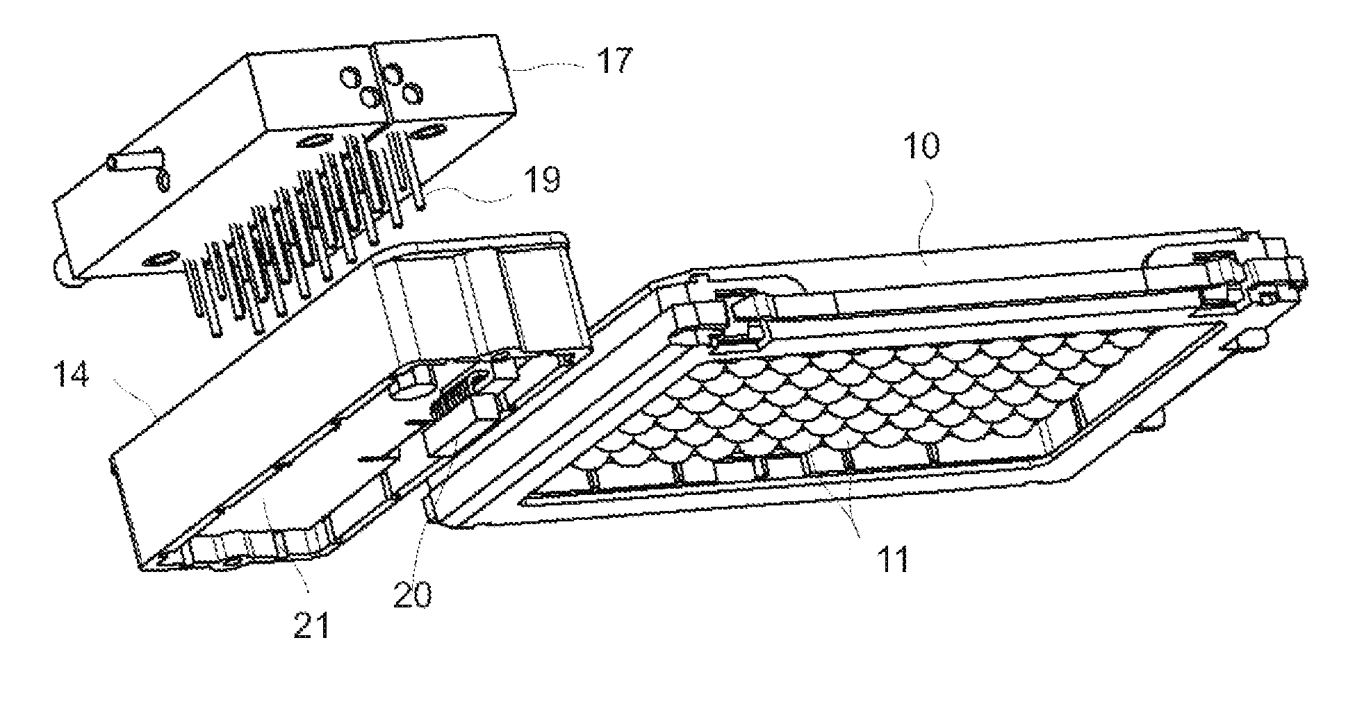 Method and Apparatus for Detecting the Level of a Liquid in Monitoring a Dispense/Aspirate Process