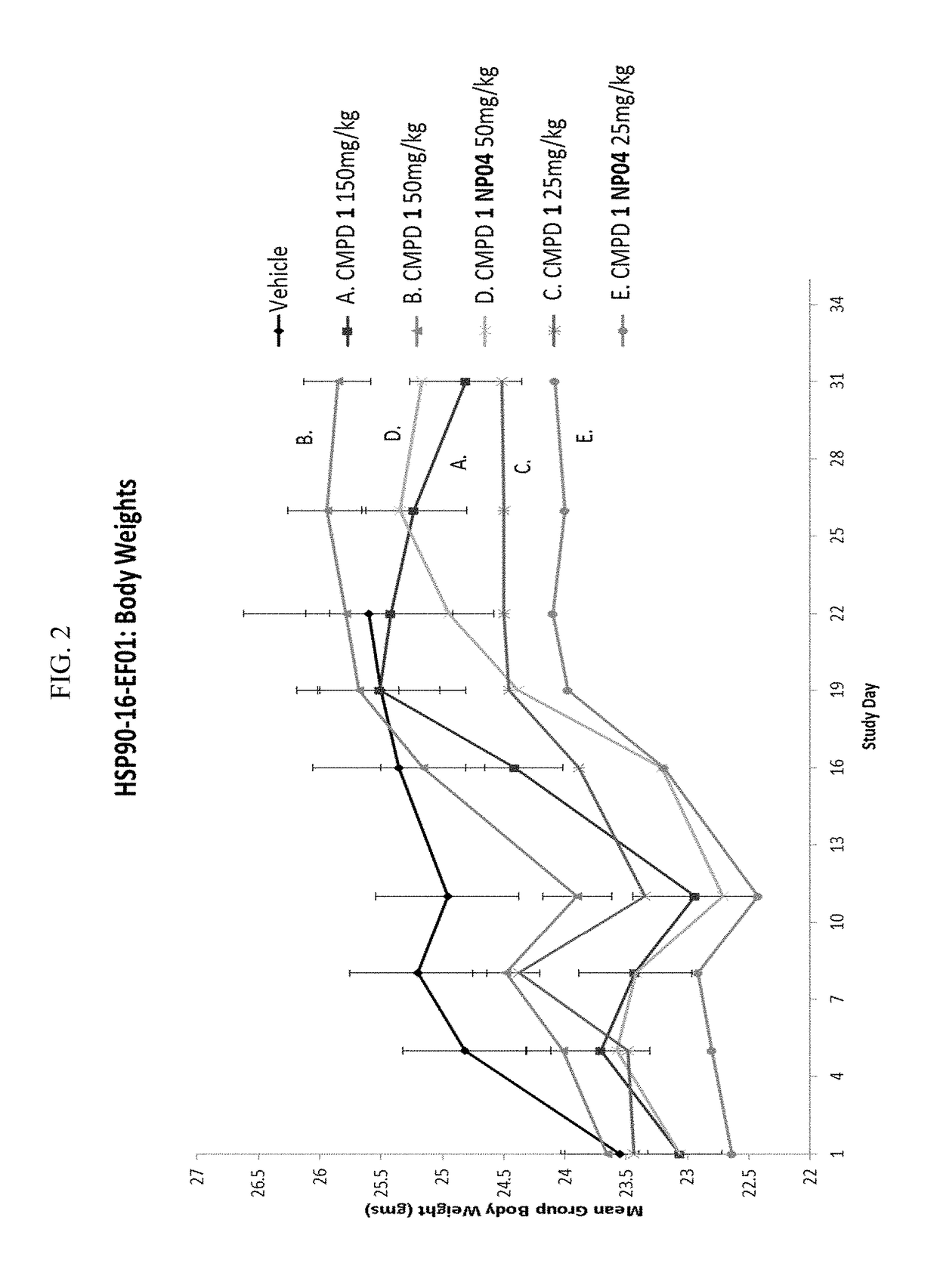 Hsp90 targeted conjugates and particles and formulations thereof