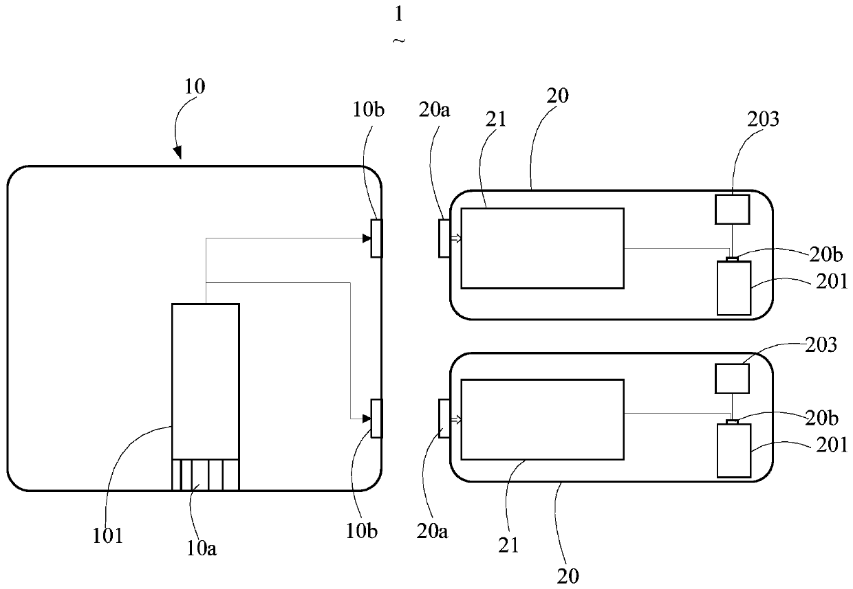 Adjustment control circuit, Bluetooth earphone, charging box and charging system