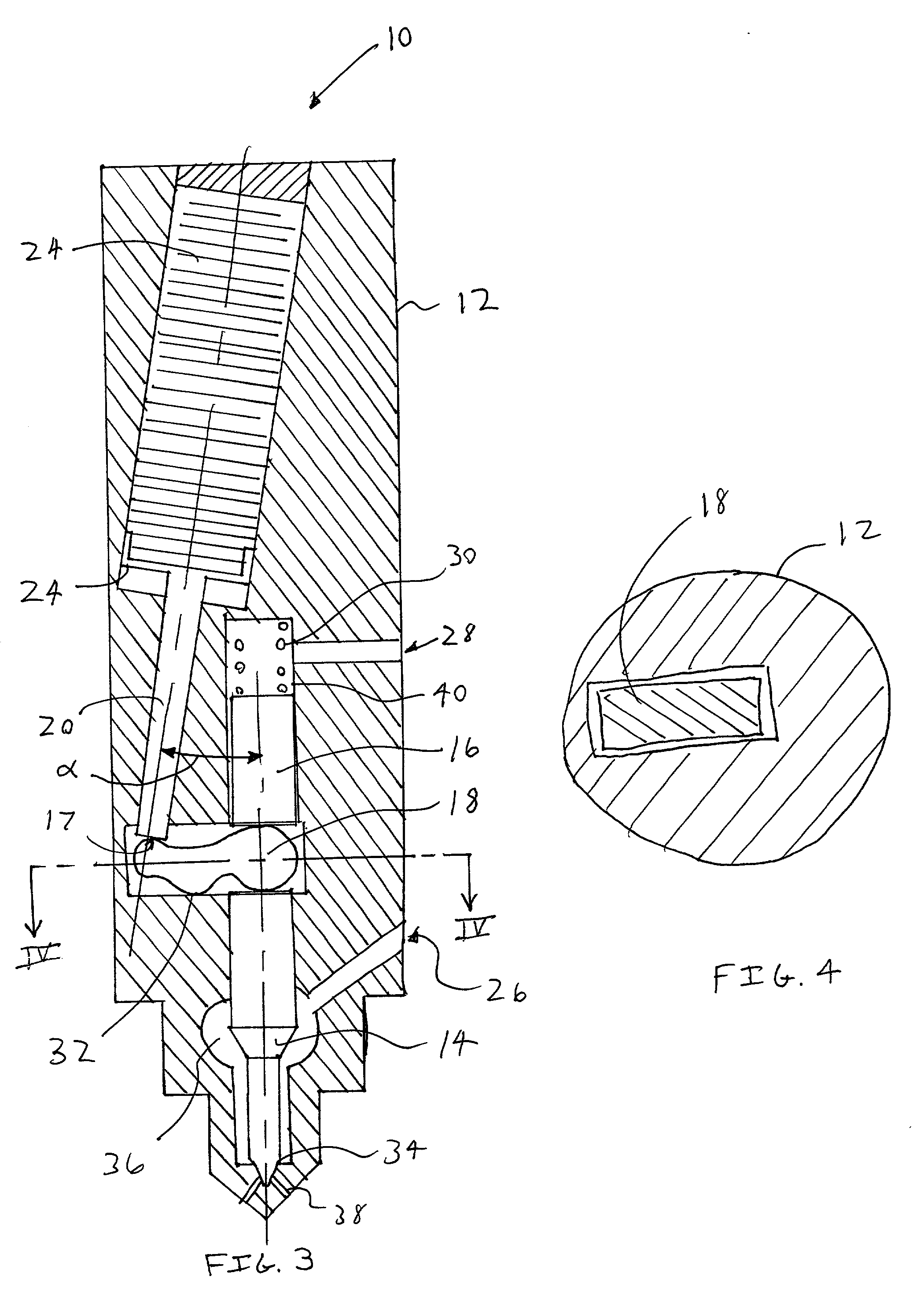 Proportional needle control injector