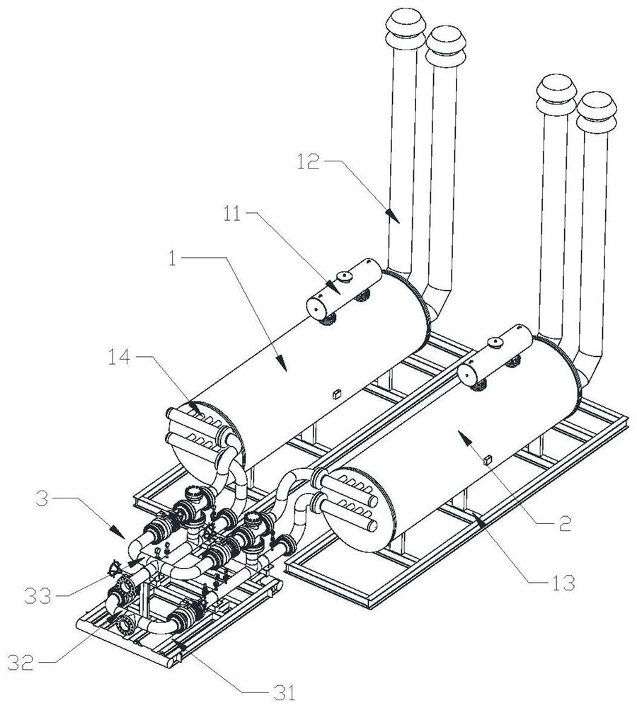 Energy-saving reaction kettle heat control device and use method thereof