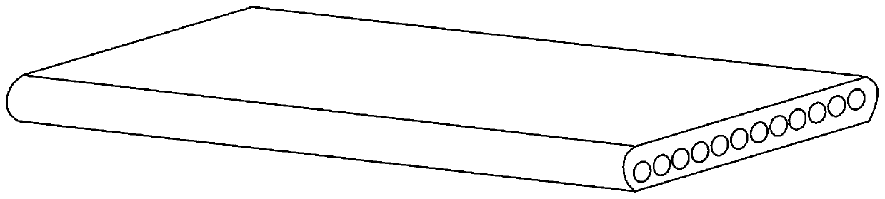 Multi-parameter optical fiber sensing ship structure real-time health monitoring system and method