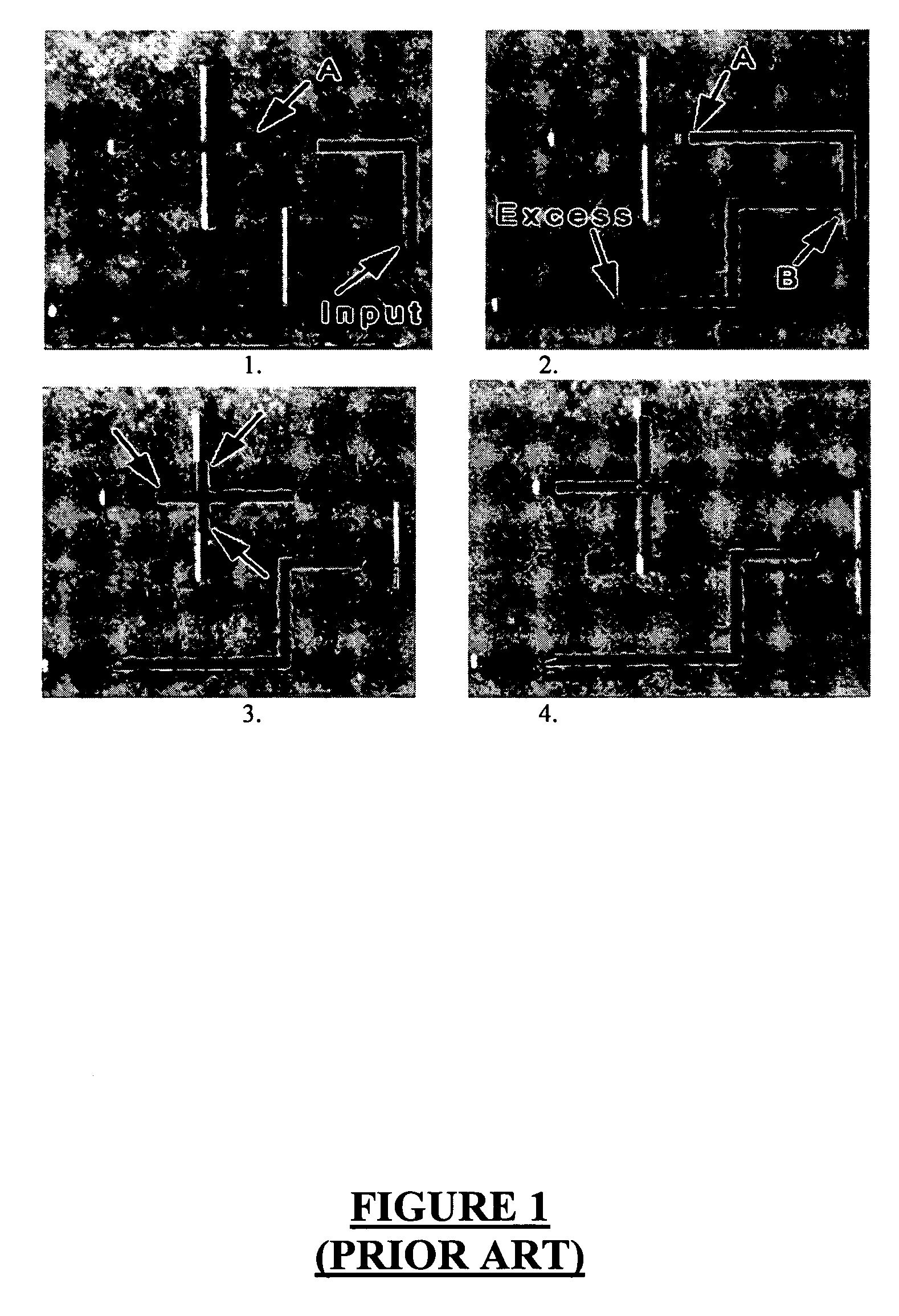 Method and a system to dispense and detect fluorescent quantum dots