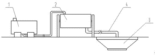 Special high-purity sodium diacetate production line device and operation method