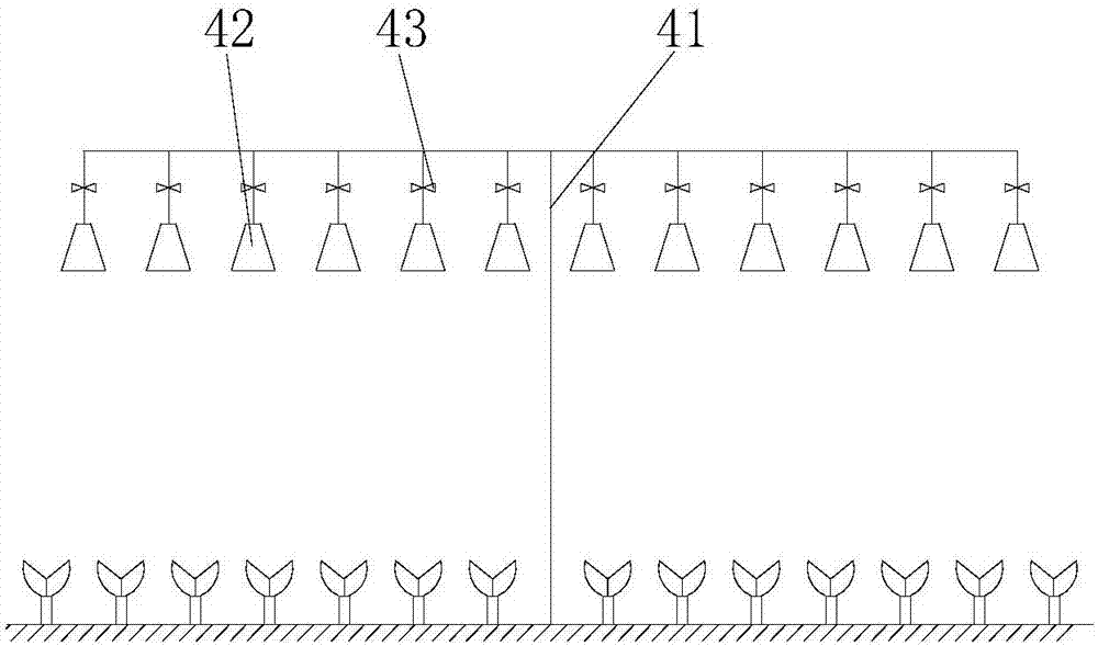 Siphon irrigation system and siphon irrigation method