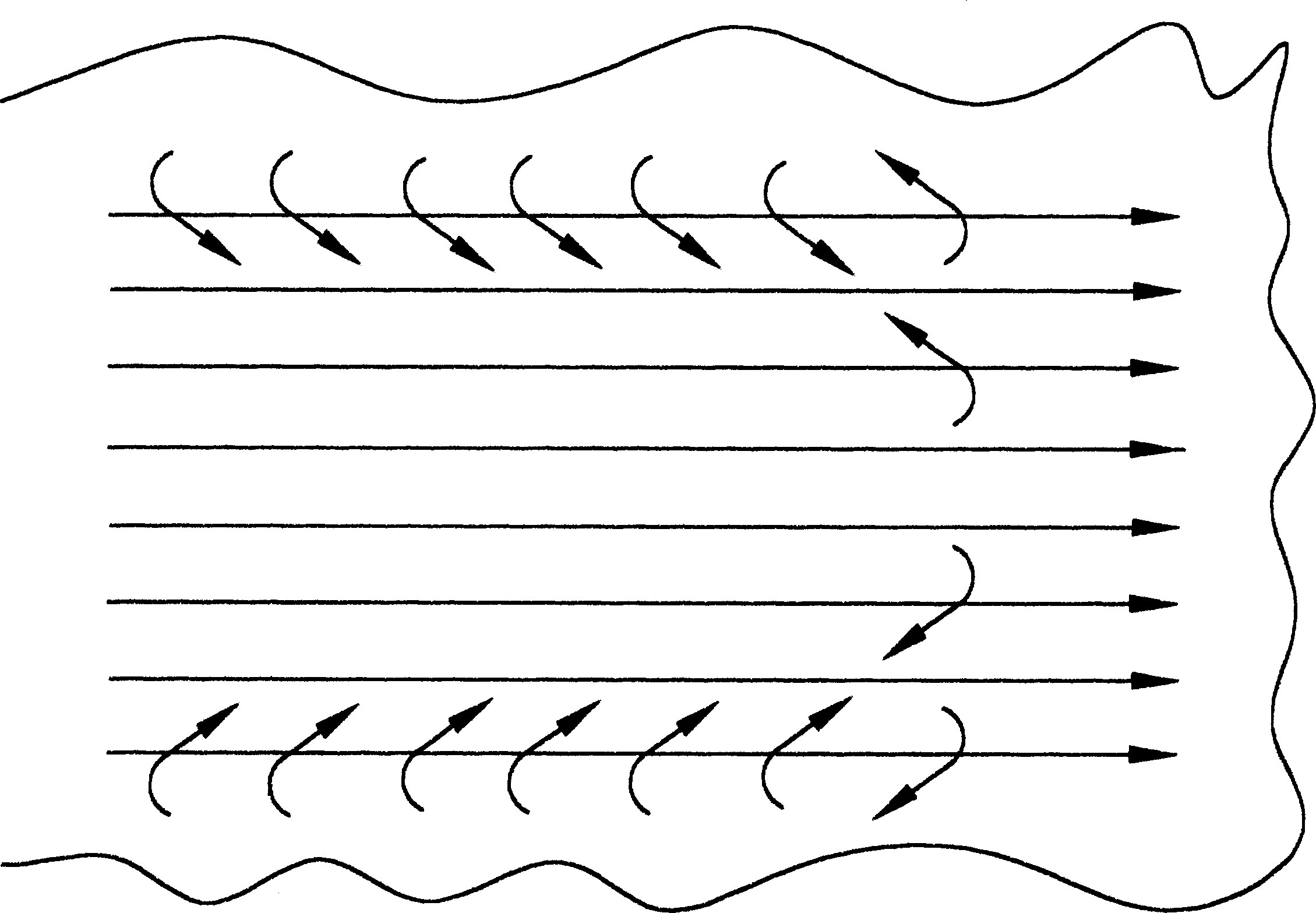 Jet-flow perforating device