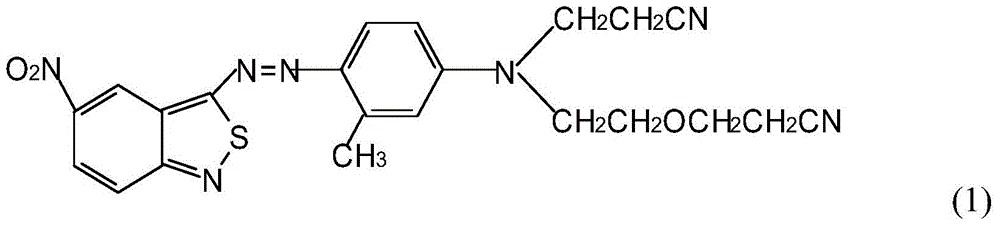 Azo type disperse dyes suitable for dyeing in acid-alkaline bath, preparation and application