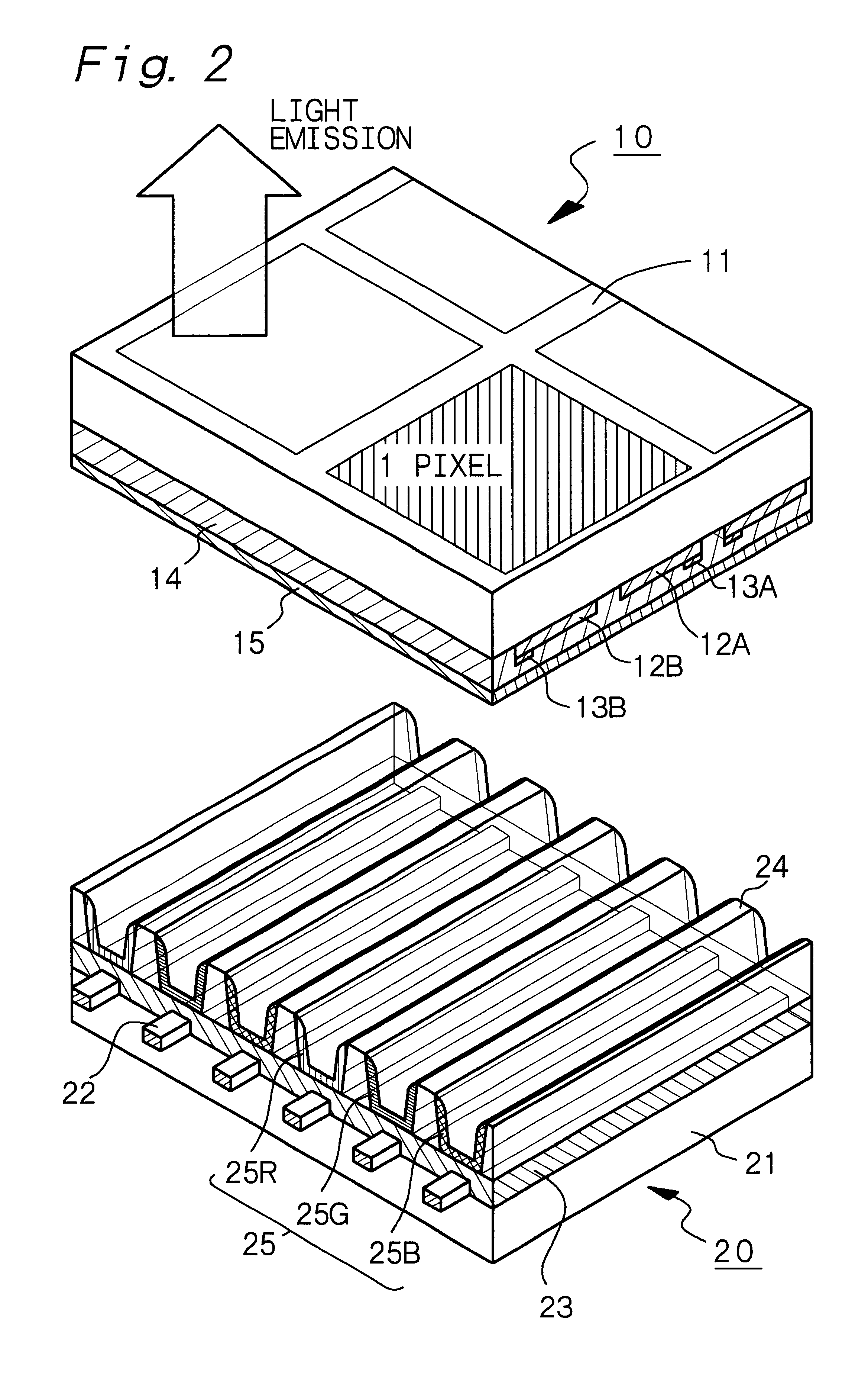 Alternating current driven type plasma display