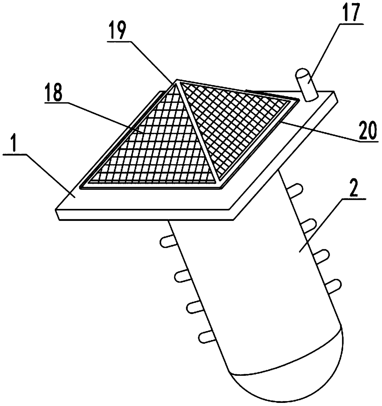 Marine water quality environment monitoring device