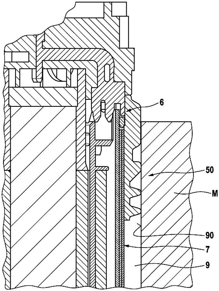 ignition coil with connection